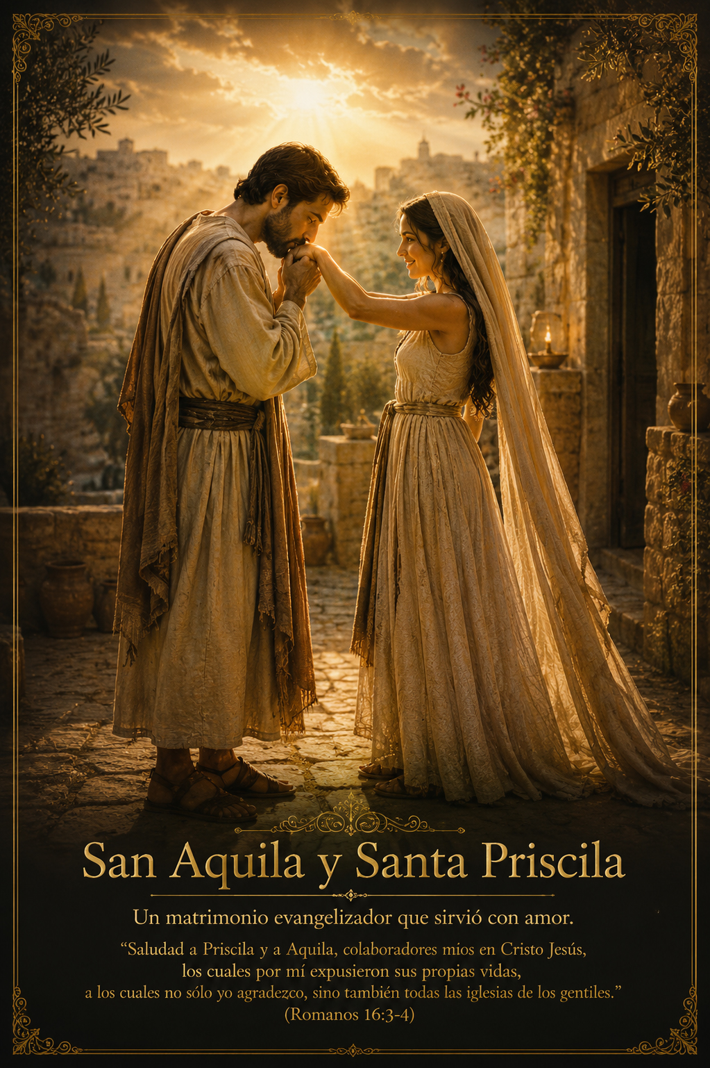 San Aquila y Santa Priscila